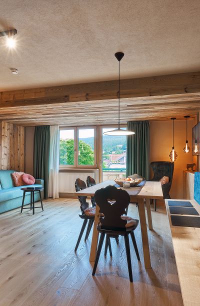 Hotel Stern Ehrwald Appartement Helli Wohnzimmer 5 Hoch