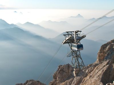 Zugspitze Bahn Gipfel Sommer 21